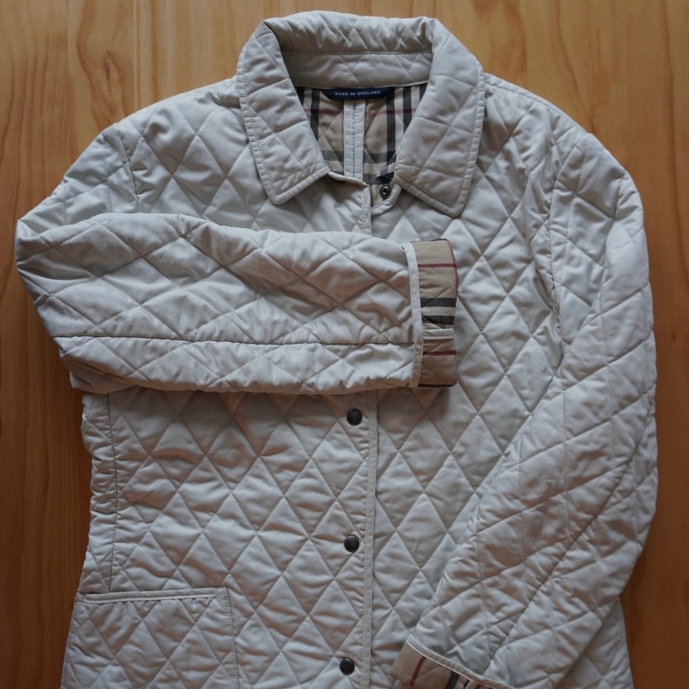 Burberry Quilted Beige Jacket